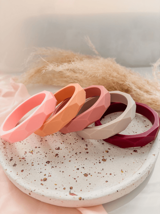 Bracelet jonc diamant en silicone souple 