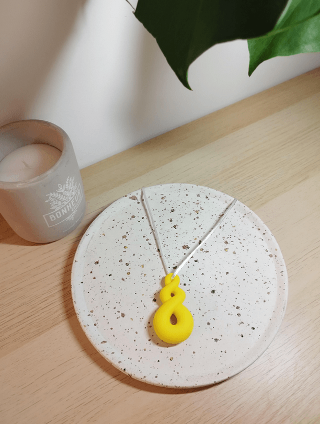 Pendentif Goutte - Collier à mâcher en silicone, TDAH, TSA