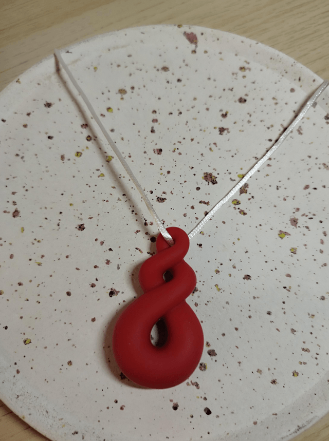 Pendentif Goutte - Collier à mâcher en silicone, TDAH, TSA
