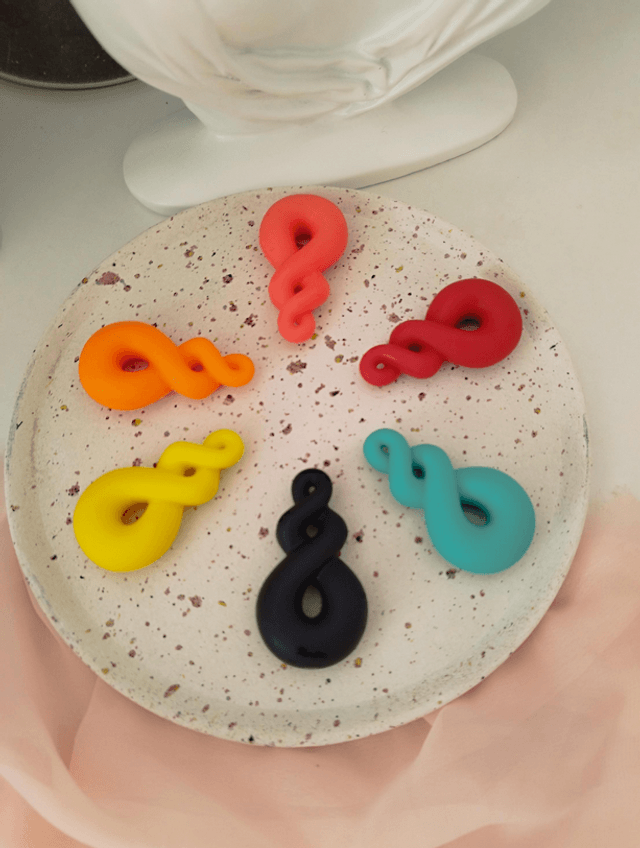 Pendentif Goutte - Collier à mâcher en silicone, TDAH, TSA