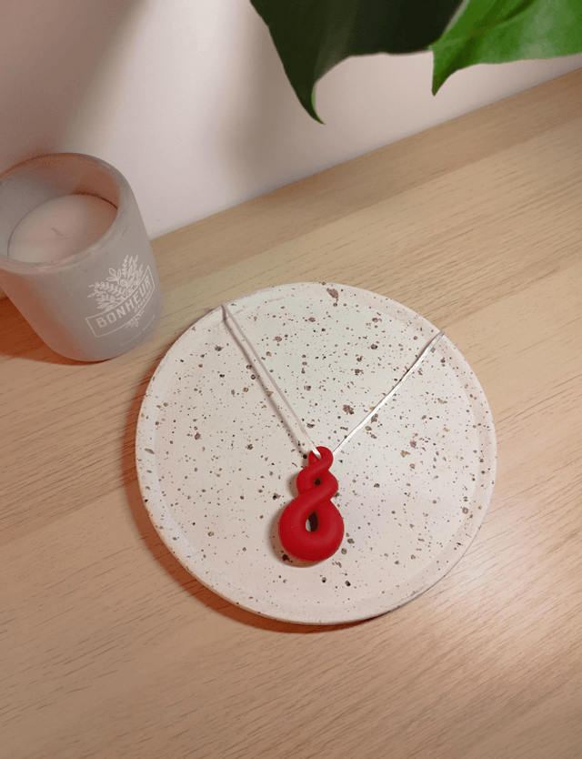 Pendentif Goutte - Collier à mâcher en silicone, TDAH, TSA